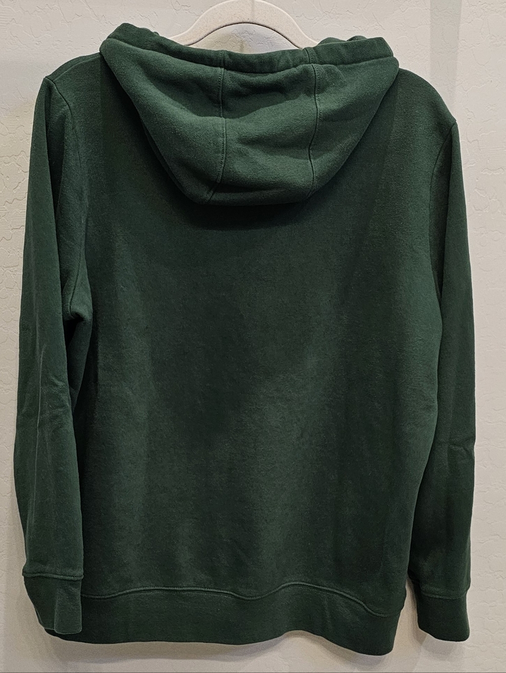 L.L. Bean Dark Green Hoodie with White Script - Picture 6 of 6